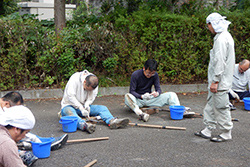 作業道具の手入れ イメージ